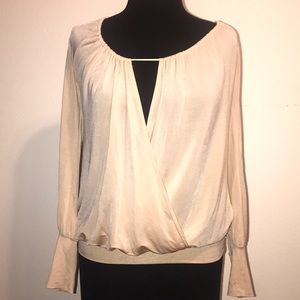 Bebe vintage silky top Size Small